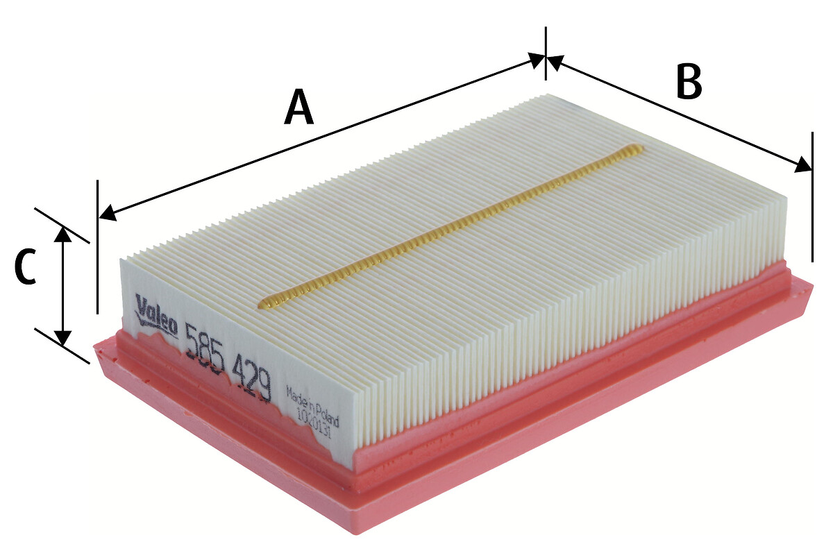Filtro aria - 585429 VALEO